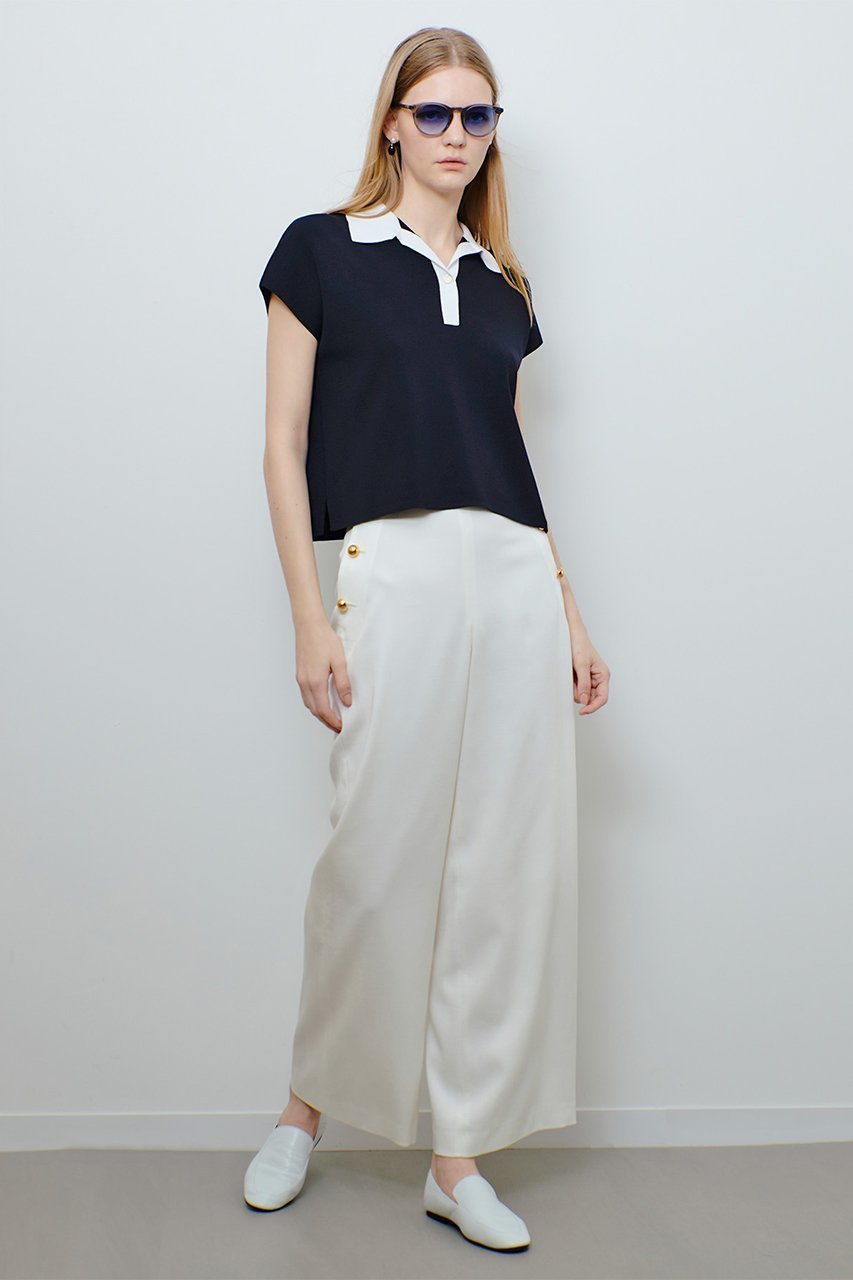 【アルアバイル/allureville】のサマーラガーシャツ 人気、トレンドファッション・服の通販 founy(ファニー) 　ファッション　Fashion　レディースファッション　Ladies' Fashion Online　トップス・カットソー　Tops/Tshirt　ニット　Knit Tops　シャツ/ブラウス　Shirts/Blouses　プルオーバー　Pullover　クロップド　Cropped　サマー　Summer　スリーブ　Sleeve　トレンド　Trend　フレンチ　French　エレガント 上品　Elegant　夏　Summer　other-8|ID: prp329100004517427 ipo3291000000032150965