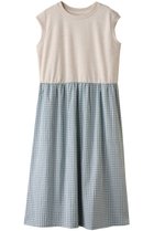 【キッドブルー/KID BLUE】の25シャーリングギンガムナイティ ユーカリ|ID:prp329100004517432