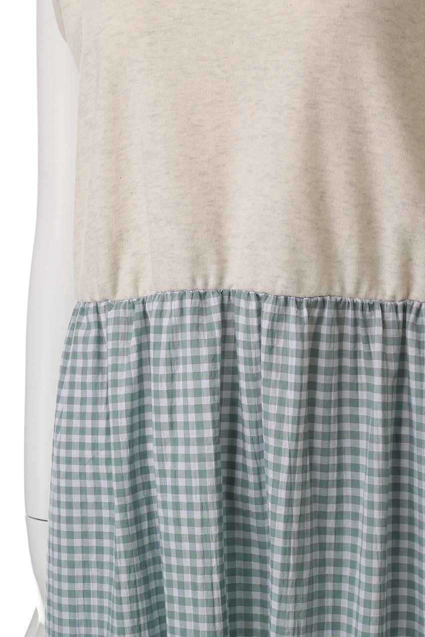 【キッドブルー/KID BLUE】の25シャーリングギンガムナイティ 人気、トレンドファッション・服の通販 founy(ファニー) 　ファッション　Fashion　レディースファッション　WOMEN　ギンガム　Gingham　シャーリング　Shirring　シンプル　Simple　チェック　Check　パジャマ　Pajamas　フェミニン　Feminine　リラックス　Relax　夏　Summer　NEW・新作・新着・新入荷　New Arrivals　旅行　Travel　無地　Plain Color　other-5|ID: prp329100004517432 ipo3291000000031928992