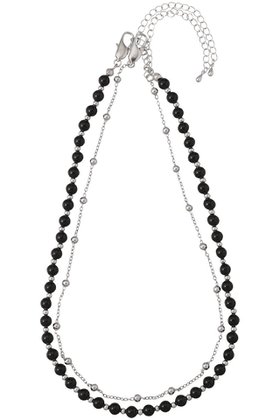 【メゾンスペシャル/MAISON SPECIAL】 ブラックオニキスチェーンコンビネックレス人気、トレンドファッション・服の通販 founy(ファニー) ファッション Fashion レディースファッション Fashion for Women ジュエリー Jewelry ネックレス Necklaces & Pendants コンビ Combo, Combination Style シルバー Silver, Metallic Silver シンプル Simple, Minimal チェーン Chain, Chain Strap ネックレス Necklace, Pendant Necklace |ID:prp329100004517440