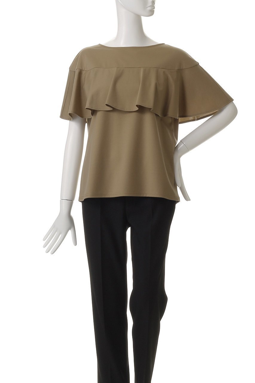 【アナイ/ANAYI】のポンチフレアデザインプルオーバー 人気、トレンドファッション・服の通販 founy(ファニー) 　ファッション　Fashion　レディースファッション　WOMEN　トップス・カットソー　Tops/Tshirt　シャツ/ブラウス　Shirts/Blouses　ロング / Tシャツ　T-Shirts　プルオーバー　Pullover　カットソー　Cut and Sewn　なめらか　Smooth　カットソー　Cut And Sew　ショート　Short　スリーブ　Sleeve　フレア　Flare　NEW・新作・新着・新入荷　New Arrivals　other-2|ID: prp329100004517454 ipo3291000000031929138
