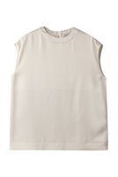 【ジェイドット/j.】のダブルサテンスリーブレスブラウス 人気、トレンドファッション・服の通販 founy(ファニー) ファッション Fashion レディースファッション WOMEN トップス・カットソー Tops/Tshirt キャミソール / ノースリーブ No Sleeves シャツ/ブラウス Shirts/Blouses おすすめ Recommend インナー Inner エレガント 上品 Elegant シンプル Simple ジャケット Jacket セットアップ Set Up ノースリーブ No Sleeve ファブリック Fabric ブルゾン Blouson NEW・新作・新着・新入荷 New Arrivals |ID:prp329100004517457