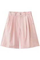 【ブラミンク/BLAMINK】のバミューダパンツ 人気、トレンドファッション・服の通販 founy(ファニー) ファッション Fashion レディースファッション Fashion for Women パンツ Pants & Trousers ショートパンツ・ハーフパンツ High-Waisted & Relaxed Shorts ショート Short, Short Length シンプル Simple, Minimal thumbnail ライトピンク|ID: prp329100004517470 ipo3291000000036005702