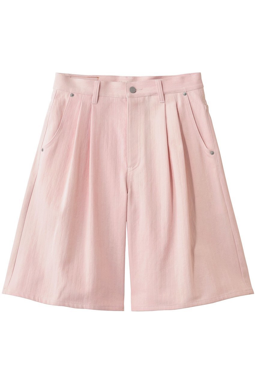 【ブラミンク/BLAMINK】のバミューダパンツ インテリア・キッズ・メンズ・レディースファッション・服の通販 founy(ファニー) 　ファッション　Fashion　レディースファッション　Fashion for Women　パンツ　Pants & Trousers　ショートパンツ・ハーフパンツ　High-Waisted & Relaxed Shorts　ショート　Short, Short Length　シンプル　Simple, Minimal　ライトピンク|ID: prp329100004517470 ipo3291000000036005702