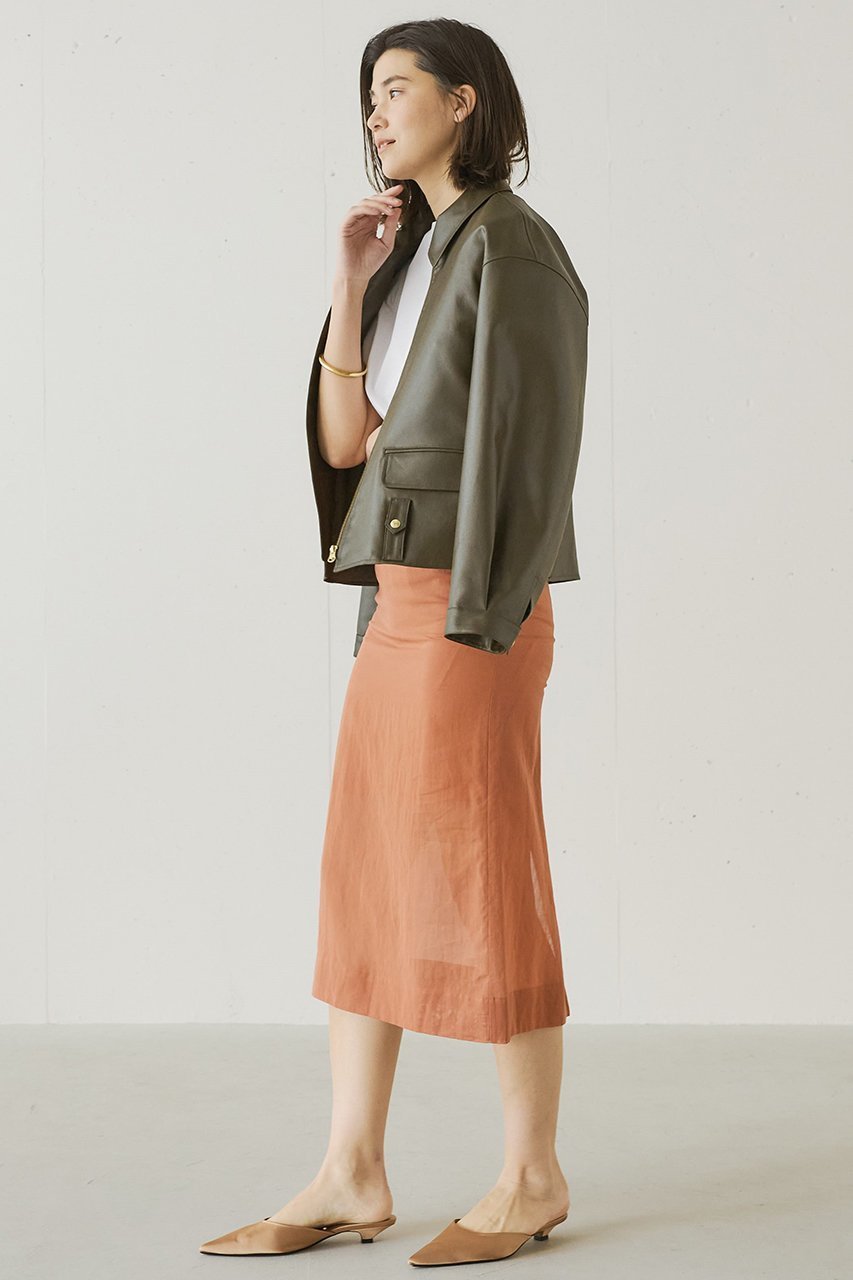 【ジェイドット/j.】のシアーコットンレイヤードスカート 人気、トレンドファッション・服の通販 founy(ファニー) 　ファッション　Fashion　レディースファッション　Ladies' Fashion Online　スカート　Skirt　ロングスカート　Long Skirt　シアー　Sheer　シンプル　Simple　タイトスカート　Tight Skirt　ボトム　Bottom　ロング　Long　再入荷　Restock/Back In Stock/Re Arrival　other-8|ID: prp329100004517472 ipo3291000000031987591