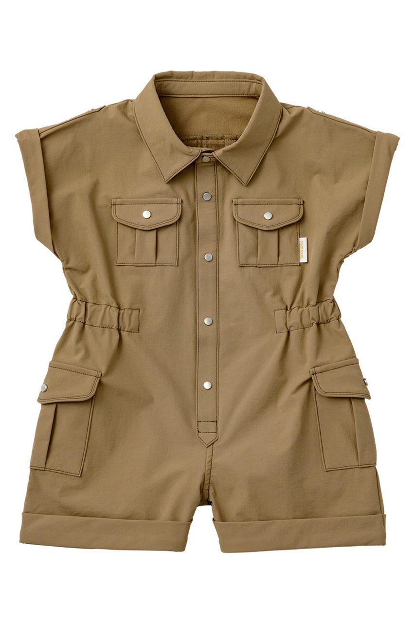 【マールマール/MARLMARL / KIDS】の【BABY&KIDS】safari jumpsuits navy 90-100cm 人気、トレンドファッション・服の通販 founy(ファニー) 　ファッション　Fashion　キッズファッション　Fashion for Kids　ワンピース　Dresses　秋　Autumn　スーツ　Suit, Formalwear　タイツ　Tights, Legwear　長袖　Long Sleeve, Full Sleeve　ポケット　Pocket, Pocket Detail　再入荷　Restock / Back in Stock　おすすめ　Recommended / Our Picks　夏　Summer　 other-1|ID: prp329100004518617 ipo3291000000034584135