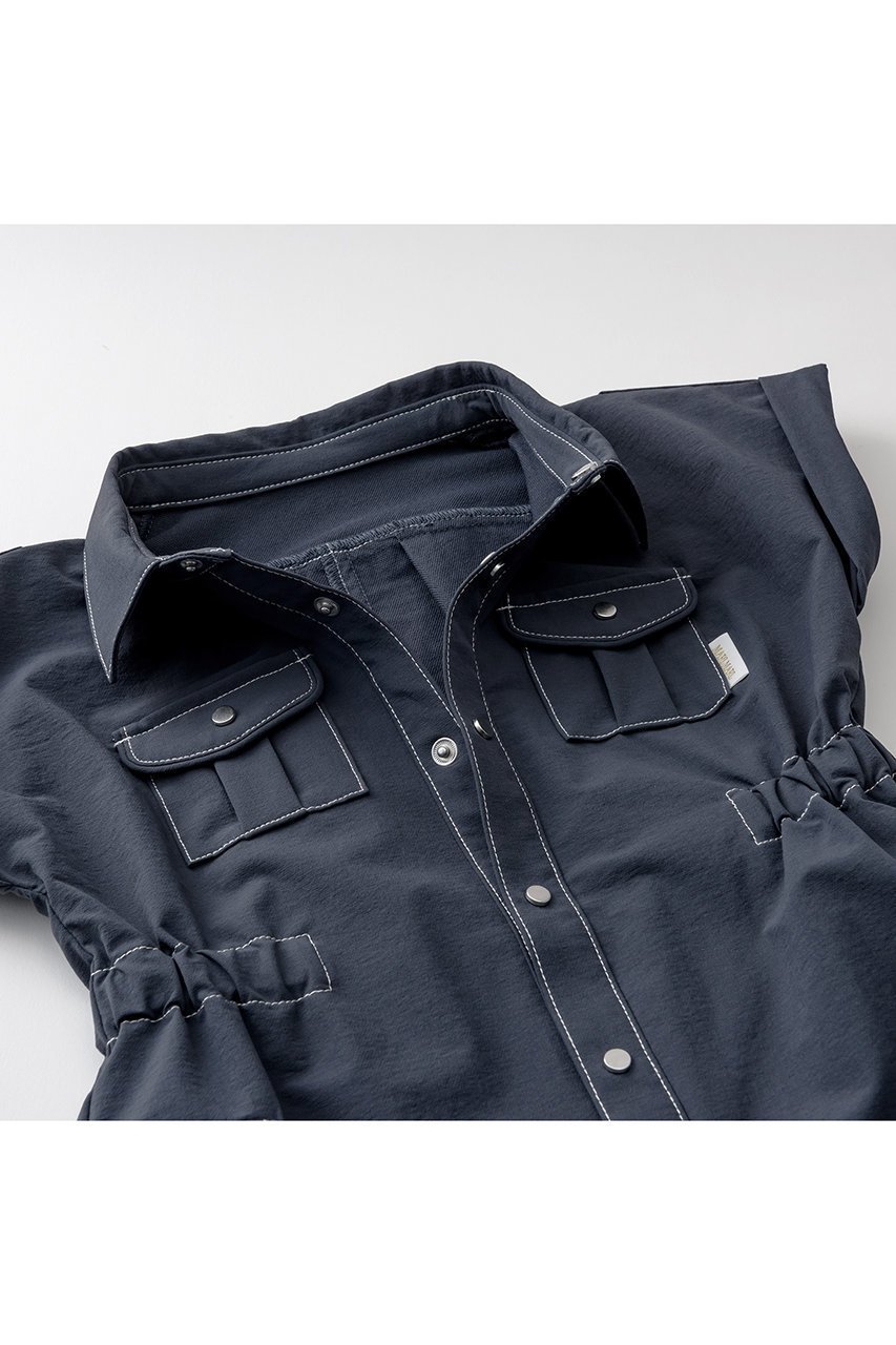 【マールマール/MARLMARL / KIDS】の【BABY&KIDS】safari jumpsuits navy 90-100cm 人気、トレンドファッション・服の通販 founy(ファニー) 　ファッション　Fashion　キッズファッション　Fashion for Kids　ワンピース　Dresses　秋　Autumn　スーツ　Suit, Formalwear　タイツ　Tights, Legwear　長袖　Long Sleeve, Full Sleeve　ポケット　Pocket, Pocket Detail　再入荷　Restock / Back in Stock　おすすめ　Recommended / Our Picks　夏　Summer　other-5|ID: prp329100004518617 ipo3291000000034584141