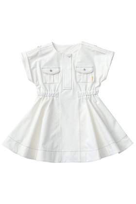 【マールマール/MARLMARL / KIDS】の【Kids】safari dress 人気、トレンドファッション・服の通販 founy(ファニー) ファッション Fashion キッズファッション Fashion for Kids ワンピース Dresses おすすめ Recommended / Our Picks タイツ Tights, Legwear ポケット Pocket, Pocket Detail 夏 Summer 秋 Autumn 長袖 Long Sleeve, Full Sleeve |ID:prp329100004518618