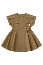【マールマール/MARLMARL / KIDS】の【Kids】safari dress 人気、トレンドファッション・服の通販 founy(ファニー) ファッション Fashion キッズファッション Fashion for Kids ワンピース Dresses おすすめ Recommended / Our Picks タイツ Tights, Legwear ポケット Pocket, Pocket Detail 夏 Summer 秋 Autumn 長袖 Long Sleeve, Full Sleeve thumbnail soil|ID: prp329100004518618 ipo3291000000032837162