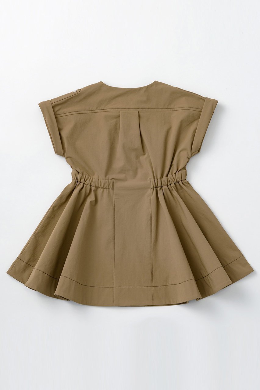 【マールマール/MARLMARL / KIDS】の【Kids】safari dress 人気、トレンドファッション・服の通販 founy(ファニー) 　ファッション　Fashion　キッズファッション　Fashion for Kids　ワンピース　Dresses　おすすめ　Recommended / Our Picks　タイツ　Tights, Legwear　ポケット　Pocket, Pocket Detail　夏　Summer　秋　Autumn　長袖　Long Sleeve, Full Sleeve　other-2|ID: prp329100004518618 ipo3291000000033202976