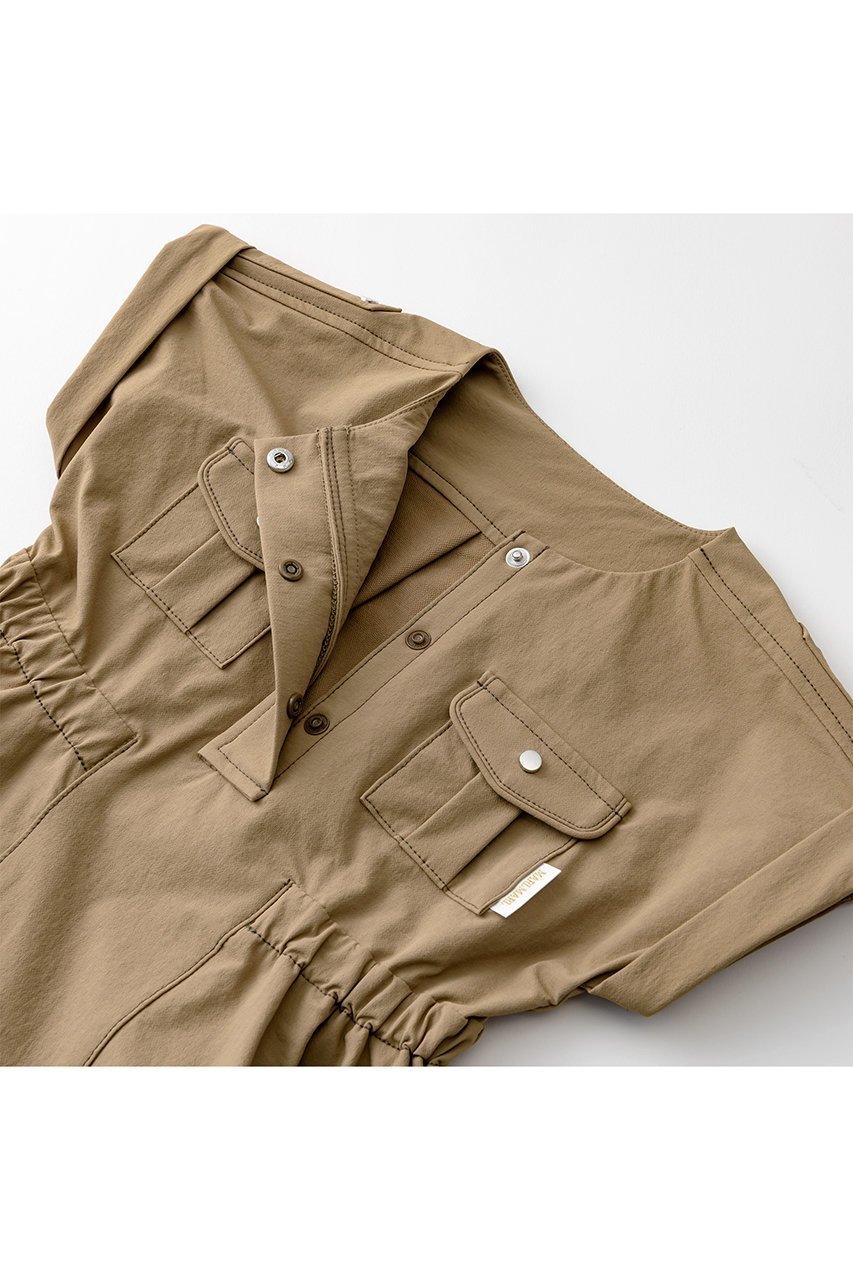 【マールマール/MARLMARL / KIDS】の【Kids】safari dress 人気、トレンドファッション・服の通販 founy(ファニー) 　ファッション　Fashion　キッズファッション　Fashion for Kids　ワンピース　Dresses　おすすめ　Recommended / Our Picks　タイツ　Tights, Legwear　ポケット　Pocket, Pocket Detail　夏　Summer　秋　Autumn　長袖　Long Sleeve, Full Sleeve　other-4|ID: prp329100004518618 ipo3291000000033202978