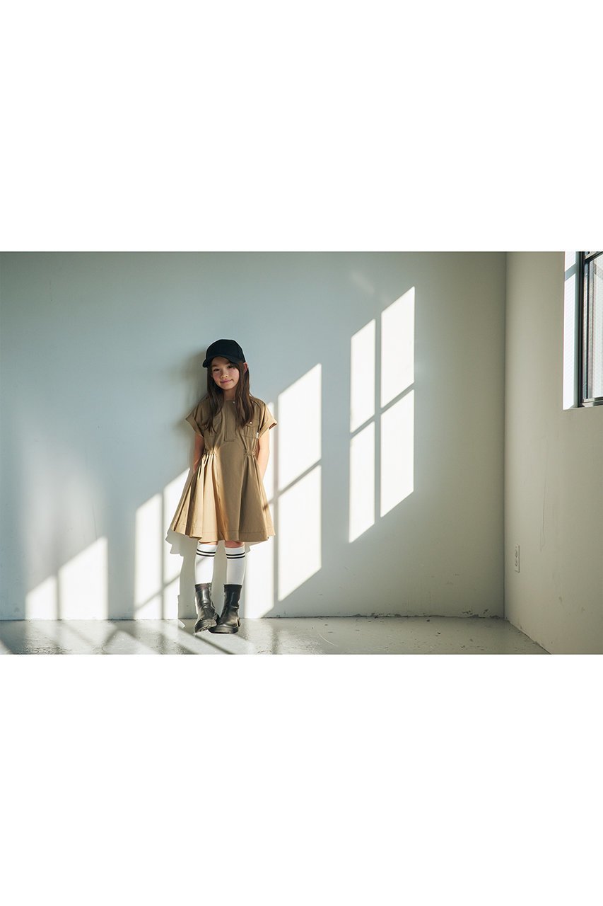 【マールマール/MARLMARL / KIDS】の【Kids】safari dress 人気、トレンドファッション・服の通販 founy(ファニー) 　ファッション　Fashion　キッズファッション　Fashion for Kids　ワンピース　Dresses　おすすめ　Recommended / Our Picks　タイツ　Tights, Legwear　ポケット　Pocket, Pocket Detail　夏　Summer　秋　Autumn　長袖　Long Sleeve, Full Sleeve　other-7|ID: prp329100004518618 ipo3291000000033202981
