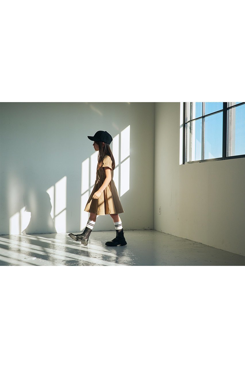 【マールマール/MARLMARL / KIDS】の【Kids】safari dress 人気、トレンドファッション・服の通販 founy(ファニー) 　ファッション　Fashion　キッズファッション　Fashion for Kids　ワンピース　Dresses　おすすめ　Recommended / Our Picks　タイツ　Tights, Legwear　ポケット　Pocket, Pocket Detail　夏　Summer　秋　Autumn　長袖　Long Sleeve, Full Sleeve　other-8|ID: prp329100004518618 ipo3291000000033202982