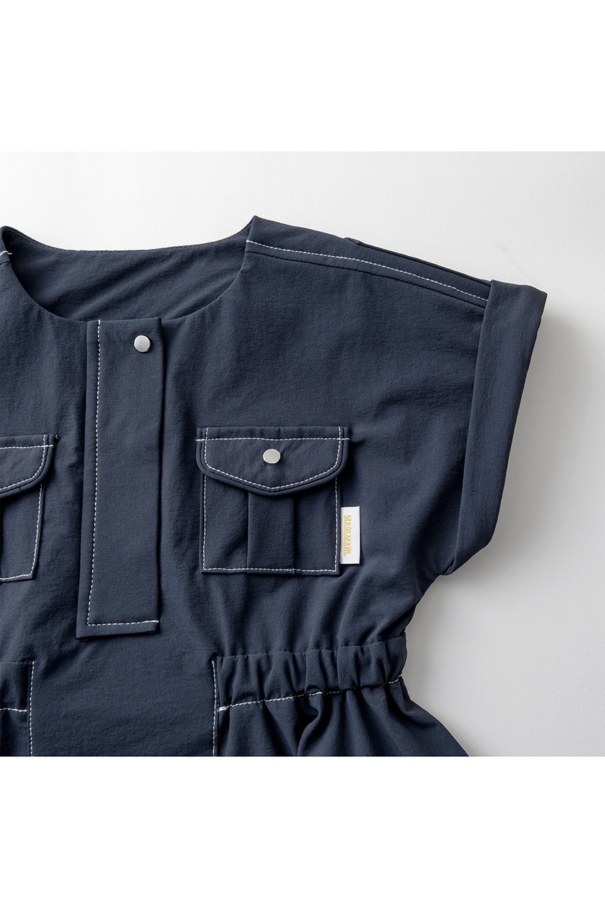 【マールマール/MARLMARL / KIDS】の【KIDS】safari dress navy 110-120cm 人気、トレンドファッション・服の通販 founy(ファニー) 　ファッション　Fashion　キッズファッション　Fashion for Kids　ワンピース　Dresses　秋　Autumn　タイツ　Tights, Legwear　長袖　Long Sleeve, Full Sleeve　ポケット　Pocket, Pocket Detail　再入荷　Restock / Back in Stock　おすすめ　Recommended / Our Picks　夏　Summer　other-3|ID: prp329100004518618 ipo3291000000034584150
