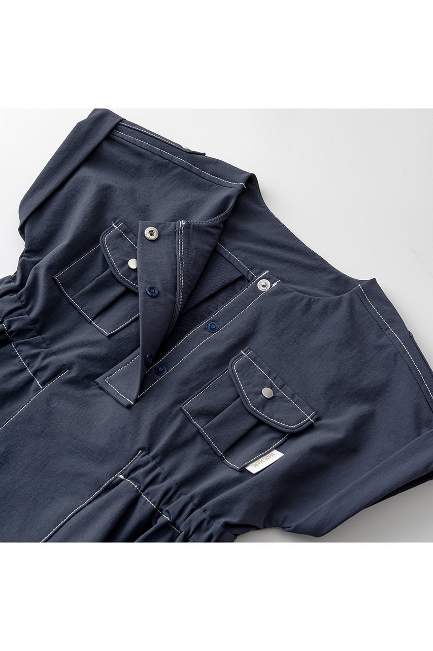【マールマール/MARLMARL / KIDS】の【KIDS】safari dress navy 110-120cm 人気、トレンドファッション・服の通販 founy(ファニー) 　ファッション　Fashion　キッズファッション　Fashion for Kids　ワンピース　Dresses　秋　Autumn　タイツ　Tights, Legwear　長袖　Long Sleeve, Full Sleeve　ポケット　Pocket, Pocket Detail　再入荷　Restock / Back in Stock　おすすめ　Recommended / Our Picks　夏　Summer　other-4|ID: prp329100004518618 ipo3291000000034584151