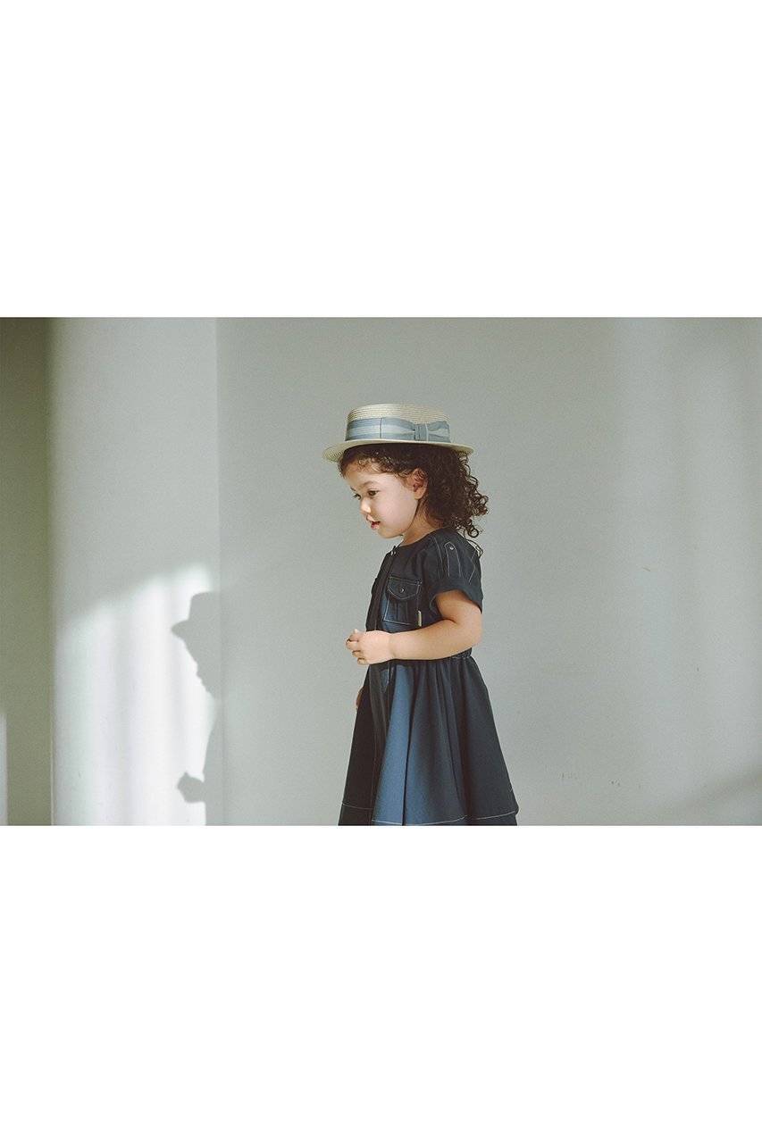 【マールマール/MARLMARL / KIDS】の【KIDS】safari dress navy 110-120cm 人気、トレンドファッション・服の通販 founy(ファニー) 　ファッション　Fashion　キッズファッション　Fashion for Kids　ワンピース　Dresses　秋　Autumn　タイツ　Tights, Legwear　長袖　Long Sleeve, Full Sleeve　ポケット　Pocket, Pocket Detail　再入荷　Restock / Back in Stock　おすすめ　Recommended / Our Picks　夏　Summer　other-7|ID: prp329100004518618 ipo3291000000034584154