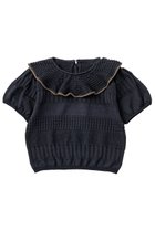 【マールマール/MARLMARL / KIDS】の【BABY&KIDS】knit frill blouses 人気、トレンドファッション・服の通販 founy(ファニー) ファッション Fashion キッズファッション Fashion for Kids トップス・カットソー Cut & Sew Tops 春 Spring カーディガン Cardigan, Knitwear スウェット / スエット Sweatshirt, Sweatwear スリット Slit, Slit Detail スリーブ Sleeve, Long Sleeve / Short Sleeve なめらか Smooth, Silky Texture フリル Frill, Ruffle ベビー Baby, Babywear ホールガーメント WholeGarment, Seamless Knit おすすめ Recommended / Our Picks エレガント 上品 Elegant thumbnail ai|ID: prp329100004518620 ipo3291000000036237037