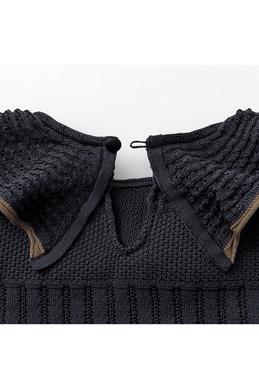 【マールマール/MARLMARL / KIDS】の【BABY&KIDS】knit frill blouses 人気、トレンドファッション・服の通販 founy(ファニー) 　ファッション　Fashion　キッズファッション　Fashion for Kids　トップス・カットソー　Cut & Sew Tops　春　Spring　カーディガン　Cardigan, Knitwear　スウェット / スエット　Sweatshirt, Sweatwear　スリット　Slit, Slit Detail　スリーブ　Sleeve, Long Sleeve / Short Sleeve　なめらか　Smooth, Silky Texture　フリル　Frill, Ruffle　ベビー　Baby, Babywear　ホールガーメント　WholeGarment, Seamless Knit　おすすめ　Recommended / Our Picks　エレガント 上品　Elegant　other-5|ID: prp329100004518620 ipo3291000000036237041