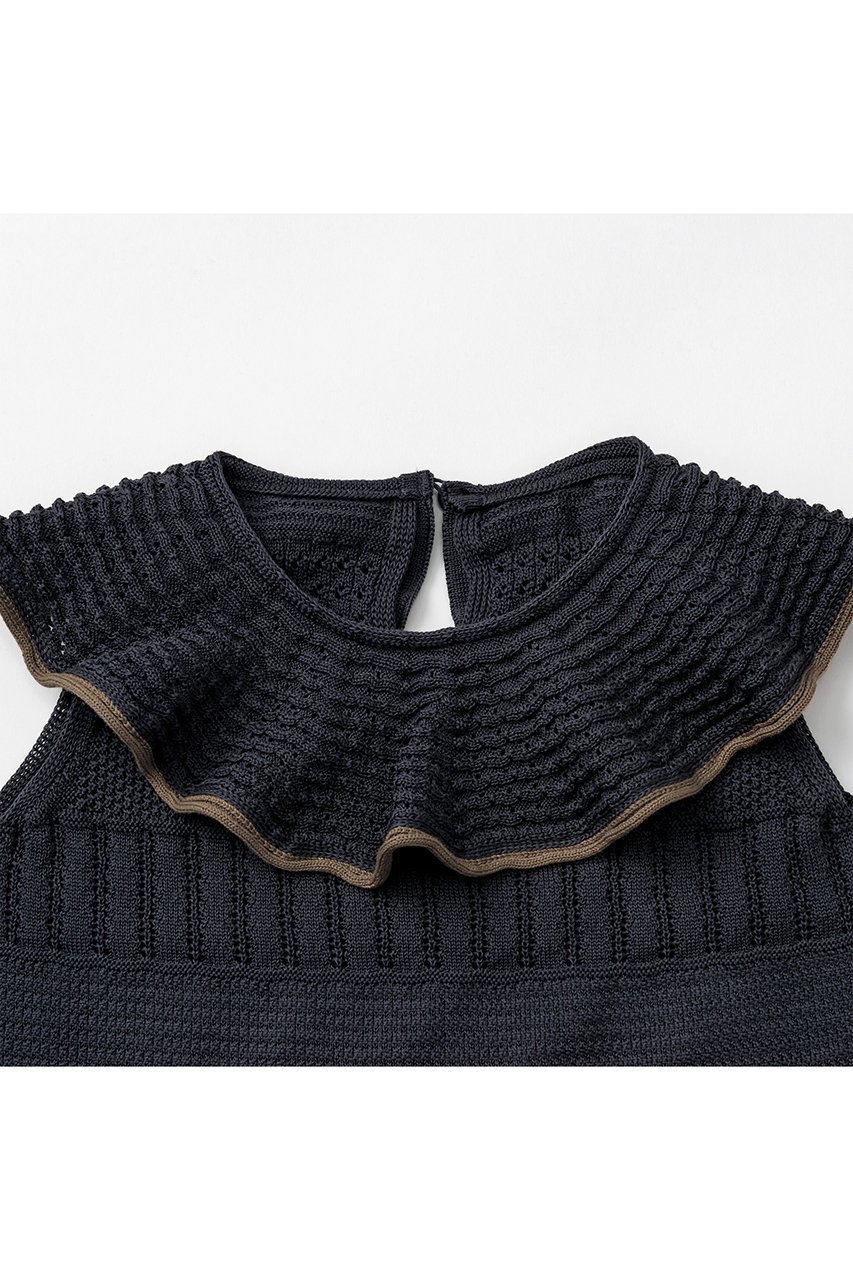 【マールマール/MARLMARL / KIDS】の【Baby】knit frill rompers 人気、トレンドファッション・服の通販 founy(ファニー) 　ファッション　Fashion　キッズファッション　KIDS　インナー　Inner　スリット　Slit　スーツ　Suit　なめらか　Smooth　フォルム　Form　フリル　Frills　ベビー　Baby　ホールガーメント　Whole Garment　ロンパース　Rompers　おすすめ　Recommend　夏　Summer　エレガント 上品　Elegant　NEW・新作・新着・新入荷　New Arrivals　other-3|ID: prp329100004518621 ipo3291000000031940549