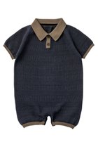 【マールマール/MARLMARL / KIDS】の【Baby】knit polo rompers 人気、トレンドファッション・服の通販 founy(ファニー) ファッション Fashion キッズファッション Fashion for Kids クラシカル Classical, Vintage-Inspired サマー Summer, Summer Style なめらか Smooth, Silky Texture ベビー Baby, Babywear ホールガーメント WholeGarment, Seamless Knit ポロシャツ Polo Shirt, Collared Tee 半袖 Short Sleeve, Half Sleeve リラックス Relax, Relaxed Fit ロンパース Romper, Jumpsuit おすすめ Recommended / Our Picks 旅行 Travel エレガント 上品 Elegant ギフト プレゼント Gift / Present thumbnail ai|ID: prp329100004518623 ipo3291000000032837365