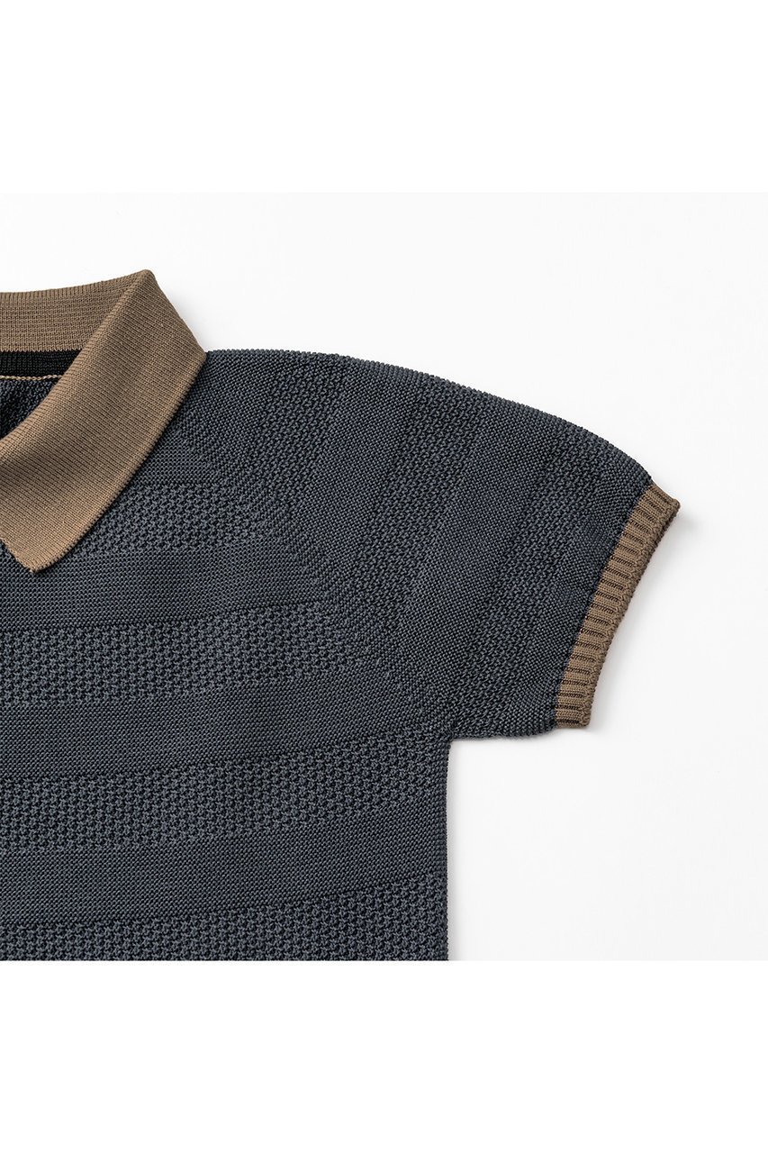 【マールマール/MARLMARL / KIDS】の【BABY】knit polo rompers 人気、トレンドファッション・服の通販 founy(ファニー) 　ファッション　Fashion　キッズファッション　Fashion for Kids　クラシカル　Classical, Vintage-Inspired　サマー　Summer, Summer Style　なめらか　Smooth, Silky Texture　ベビー　Baby, Babywear　ホールガーメント　WholeGarment, Seamless Knit　ポロシャツ　Polo Shirt, Collared Tee　半袖　Short Sleeve, Half Sleeve　リラックス　Relax, Relaxed Fit　ロンパース　Romper, Jumpsuit　おすすめ　Recommended / Our Picks　旅行　Travel　エレガント 上品　Elegant　ギフト プレゼント　Gift / Present　other-4|ID: prp329100004518623 ipo3291000000036192317