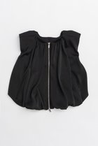 【プランク プロジェクト/PRANK PROJECT】のバルーンベスト / Balloon Vest 人気、トレンドファッション・服の通販 founy(ファニー) ファッション Fashion レディースファッション WOMEN アウター Coat Outerwear ジャケット Jackets ギャザー Gather サテン Satin ジャケット Jacket バルーン Balloon ベスト Vest 再入荷 Restock/Back In Stock/Re Arrival thumbnail BLK(ブラック)|ID: prp329100004518627 ipo3291000000031940589