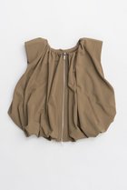 【プランク プロジェクト/PRANK PROJECT】のバルーンベスト / Balloon Vest 人気、トレンドファッション・服の通販 founy(ファニー) ファッション Fashion レディースファッション WOMEN アウター Coat Outerwear ジャケット Jackets ギャザー Gather サテン Satin ジャケット Jacket バルーン Balloon ベスト Vest 再入荷 Restock/Back In Stock/Re Arrival thumbnail MOC(モカ)|ID: prp329100004518627 ipo3291000000031940593