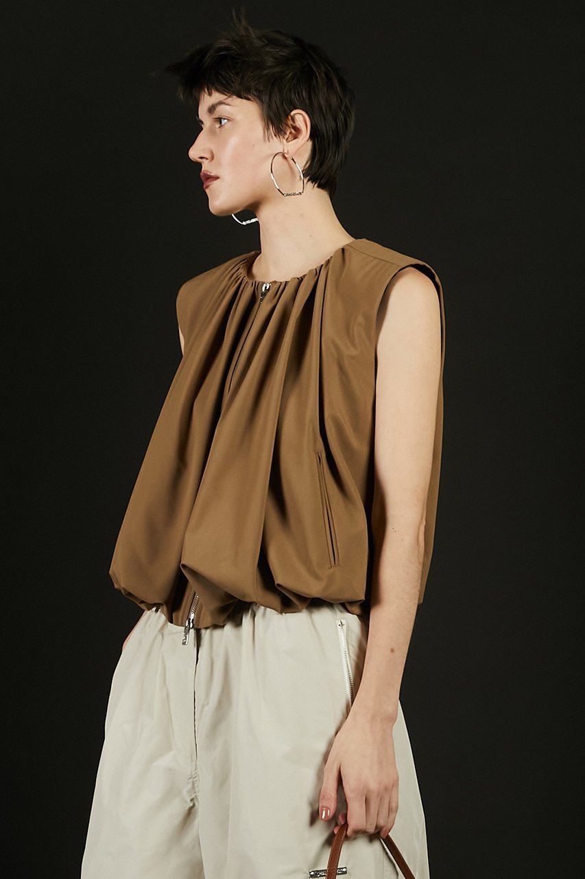 【プランク プロジェクト/PRANK PROJECT】のバルーンベスト / Balloon Vest 人気、トレンドファッション・服の通販 founy(ファニー) 　ファッション　Fashion　レディースファッション　WOMEN　アウター　Coat Outerwear　ジャケット　Jackets　ギャザー　Gather　サテン　Satin　ジャケット　Jacket　バルーン　Balloon　ベスト　Vest　再入荷　Restock/Back In Stock/Re Arrival　other-8|ID: prp329100004518627 ipo3291000000031940604