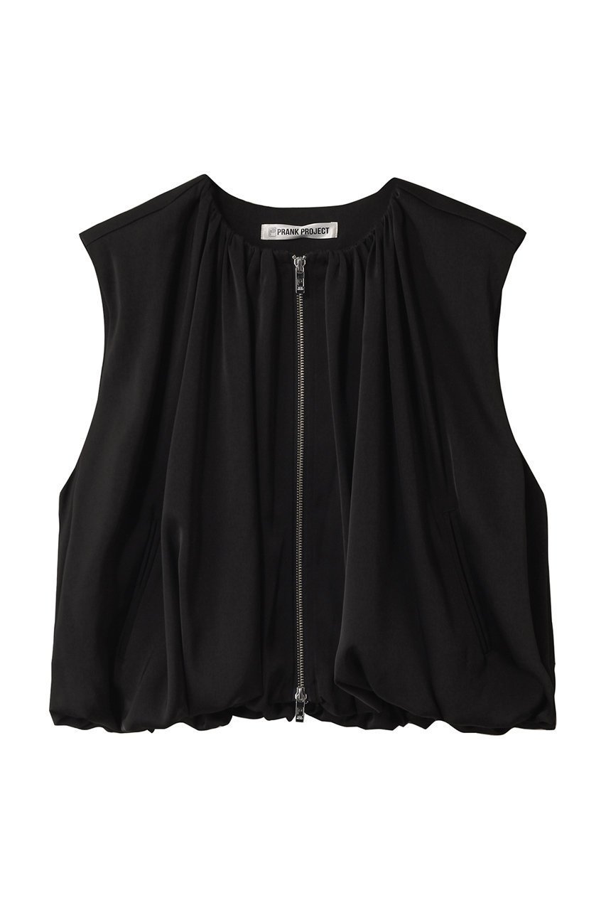 【プランク プロジェクト/PRANK PROJECT】のバルーンベスト / Balloon Vest 人気、トレンドファッション・服の通販 founy(ファニー) 　ファッション　Fashion　レディースファッション　Fashion for Women　アウター　Coat / Outerwear Collection　レディースジャケット・軽アウター　Jackets　ギャザー　Gathered, Ruffled　サテン　Satin, Glossy Fabric　ジャケット　Jacket, Outerwear　バルーン　Balloon, Balloon Silhouette　ベスト　Vest, Waistcoat　 other-1|ID: prp329100004518627 ipo3291000000032948970