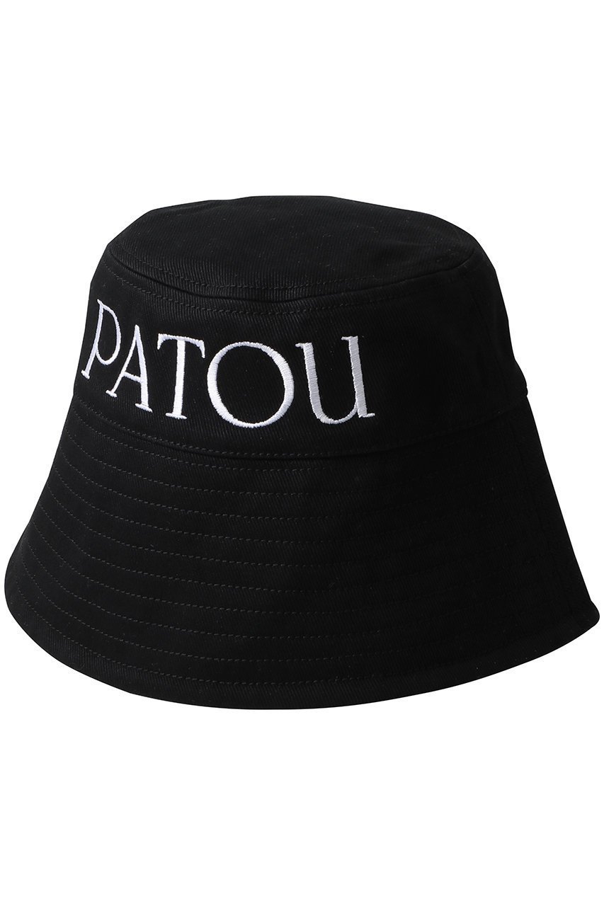 【パトゥ/PATOU】のPATOU ロゴバケットハット インテリア・キッズ・メンズ・レディースファッション・服の通販 founy(ファニー) 　ファッション　Fashion　レディースファッション　Fashion for Women　キャップ&ハット　Hats & Caps　ジャケット　Jacket, Outerwear　スタイリッシュ　Stylish, Fashionable　デニム　Denim, Jeans Material　フォルム　Silhouette, Form　帽子　Hat, Headwear　ブラック|ID: prp329100004518629 ipo3291000000032800724