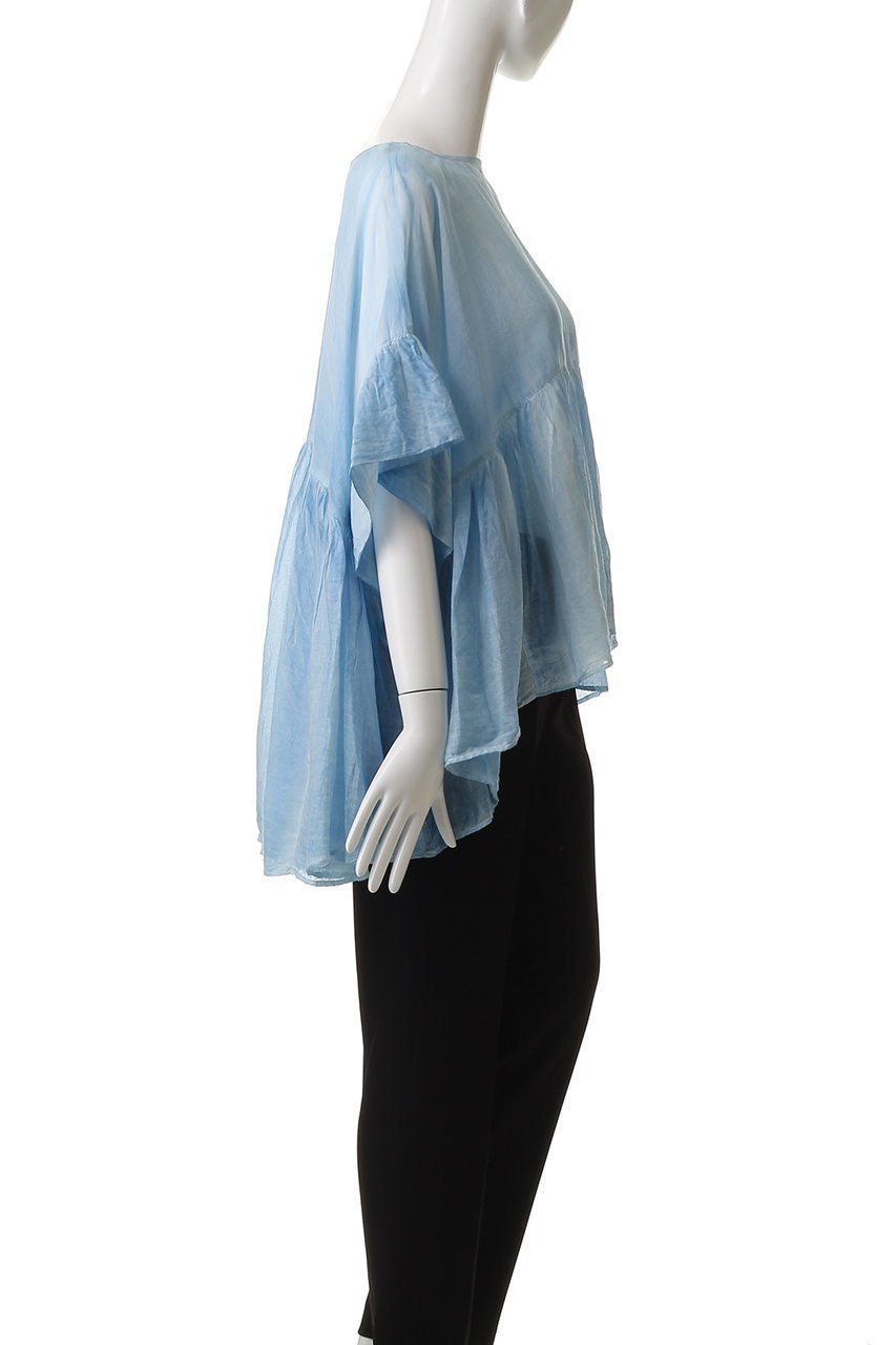 【ミズイロ インド/mizuiro ind】のpigment dyed gathered blouse ブラウス 人気、トレンドファッション・服の通販 founy(ファニー) 　ファッション　Fashion　レディースファッション　WOMEN　トップス・カットソー　Tops/Tshirt　シャツ/ブラウス　Shirts/Blouses　ギャザー　Gather　シアー　Sheer　ショート　Short　スリーブ　Sleeve　ヴィンテージ　Vintage　NEW・新作・新着・新入荷　New Arrivals　other-3|ID: prp329100004518681 ipo3291000000031940930