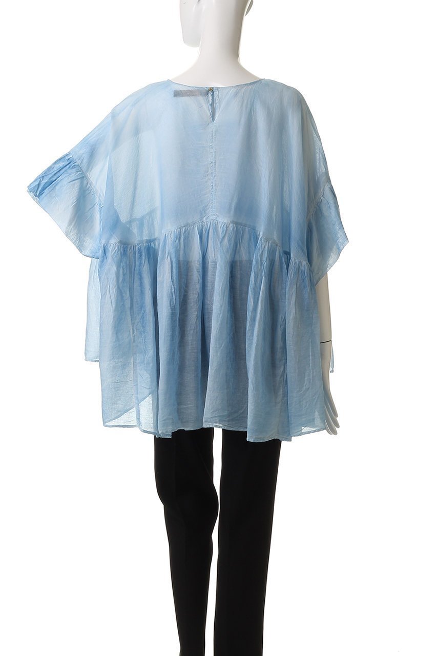 【ミズイロ インド/mizuiro ind】のpigment dyed gathered blouse ブラウス 人気、トレンドファッション・服の通販 founy(ファニー) 　ファッション　Fashion　レディースファッション　WOMEN　トップス・カットソー　Tops/Tshirt　シャツ/ブラウス　Shirts/Blouses　ギャザー　Gather　シアー　Sheer　ショート　Short　スリーブ　Sleeve　ヴィンテージ　Vintage　NEW・新作・新着・新入荷　New Arrivals　other-4|ID: prp329100004518681 ipo3291000000031940931