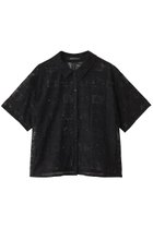 【ミズイロ インド/mizuiro ind】のtile lace shirt シャツ 人気、トレンドファッション・服の通販 founy(ファニー) ファッション Fashion レディースファッション WOMEN トップス・カットソー Tops/Tshirt シャツ/ブラウス Shirts/Blouses インナー Inner シアー Sheer ショート Short スリーブ Sleeve レース Race NEW・新作・新着・新入荷 New Arrivals thumbnail black|ID: prp329100004518683 ipo3291000000031940959