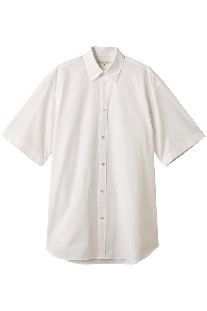 【ブラミンク/BLAMINK】のレギュラーカラーショートスリーブシャツ インテリア・キッズ・メンズ・レディースファッション・服の通販 founy(ファニー) https://founy.com/ ファッション Fashion レディースファッション Fashion for Women トップス・カットソー Cut & Sew Tops シャツ・ブラウス・オフィスカジュアル Elegant Blouses & Button-Ups ショート Short, Short Length スリーブ Sleeve, Long Sleeve / Short Sleeve トレンド Trend, Trending Now 今季 This Season, Current Season 定番 Standard, Basic Item |ID: prp329100004518689 ipo3291000000032905660
