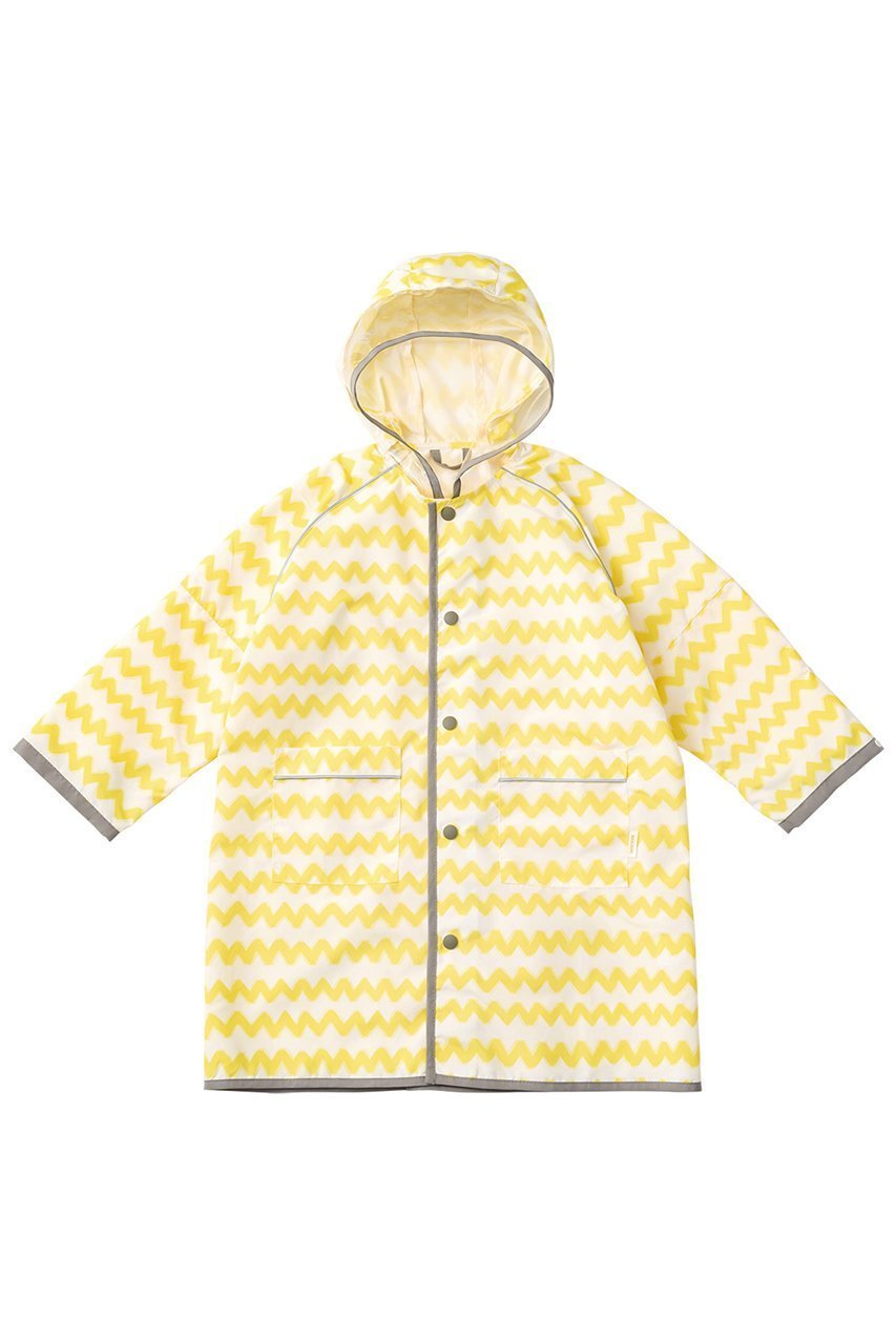 【マールマール/MARLMARL / KIDS】の【Kids】rain coat インテリア・キッズ・メンズ・レディースファッション・服の通販 founy(ファニー) 　ファッション　Fashion　キッズファッション　KIDS　アウター　Coat Outerwear /Kids　インナー　Inner　フロント　Front　プリーツ　Pleats　リュック　Ruck Sack　ループ　Loop　ロング　Long　おすすめ　Recommend　NEW・新作・新着・新入荷　New Arrivals　gizagiza yellow|ID: prp329100004519648 ipo3291000000031950134