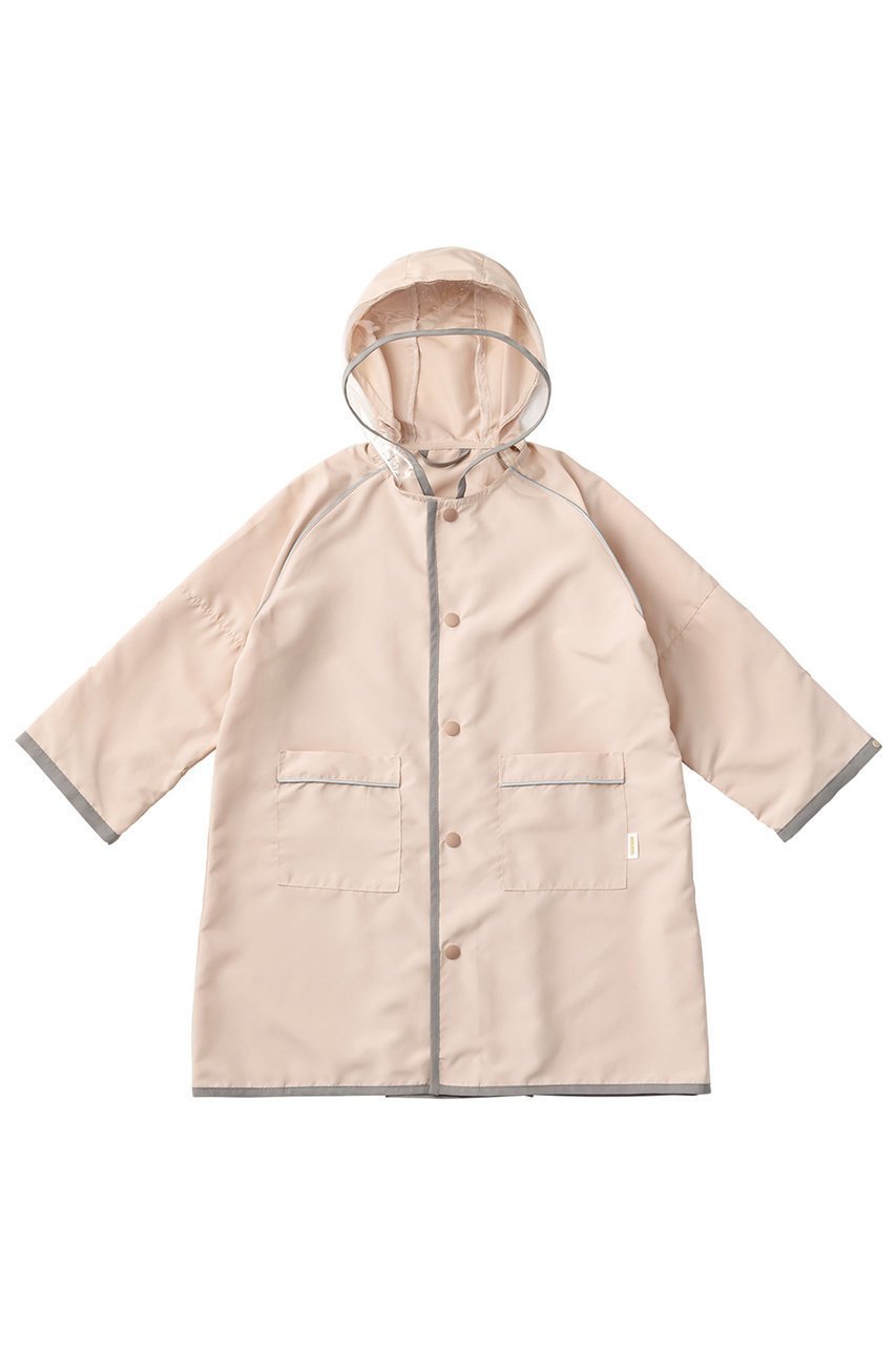 【マールマール/MARLMARL / KIDS】の【Kids】rain coat インテリア・キッズ・メンズ・レディースファッション・服の通販 founy(ファニー) 　ファッション　Fashion　キッズファッション　KIDS　アウター　Coat Outerwear /Kids　インナー　Inner　フロント　Front　プリーツ　Pleats　リュック　Ruck Sack　ループ　Loop　ロング　Long　おすすめ　Recommend　NEW・新作・新着・新入荷　New Arrivals　pink|ID: prp329100004519648 ipo3291000000031950137