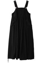 【ネストローブ/nest Robe】のアップサイクルリノ コットンリネンサロペットドレス ブラック|ID:prp329100004519649