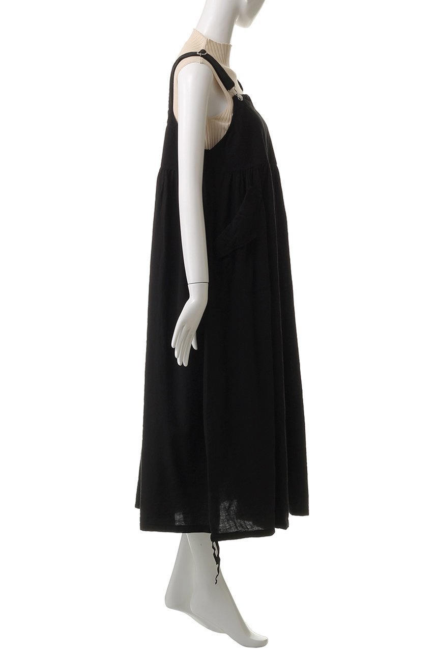 【ネストローブ/nest Robe】のアップサイクルリノ コットンリネンサロペットドレス 人気、トレンドファッション・服の通販 founy(ファニー) 　ファッション　Fashion　レディースファッション　WOMEN　ワンピース　Dress　ドレス　Party Dresses　チュニック　Tunic　サロペット　Salopette　カットソー　Cut And Sew　チュニック　Tunic　ドッキング　Docking　バルーン　Balloon　フェミニン　Feminine　フレア　Flare　ループ　Loop　ロング　Long　ワーク　Work　ヴィンテージ　Vintage　今季　This Season　ビジネス 仕事 通勤　Business　定番　Standard　NEW・新作・新着・新入荷　New Arrivals　other-3|ID: prp329100004519649 ipo3291000000031950149