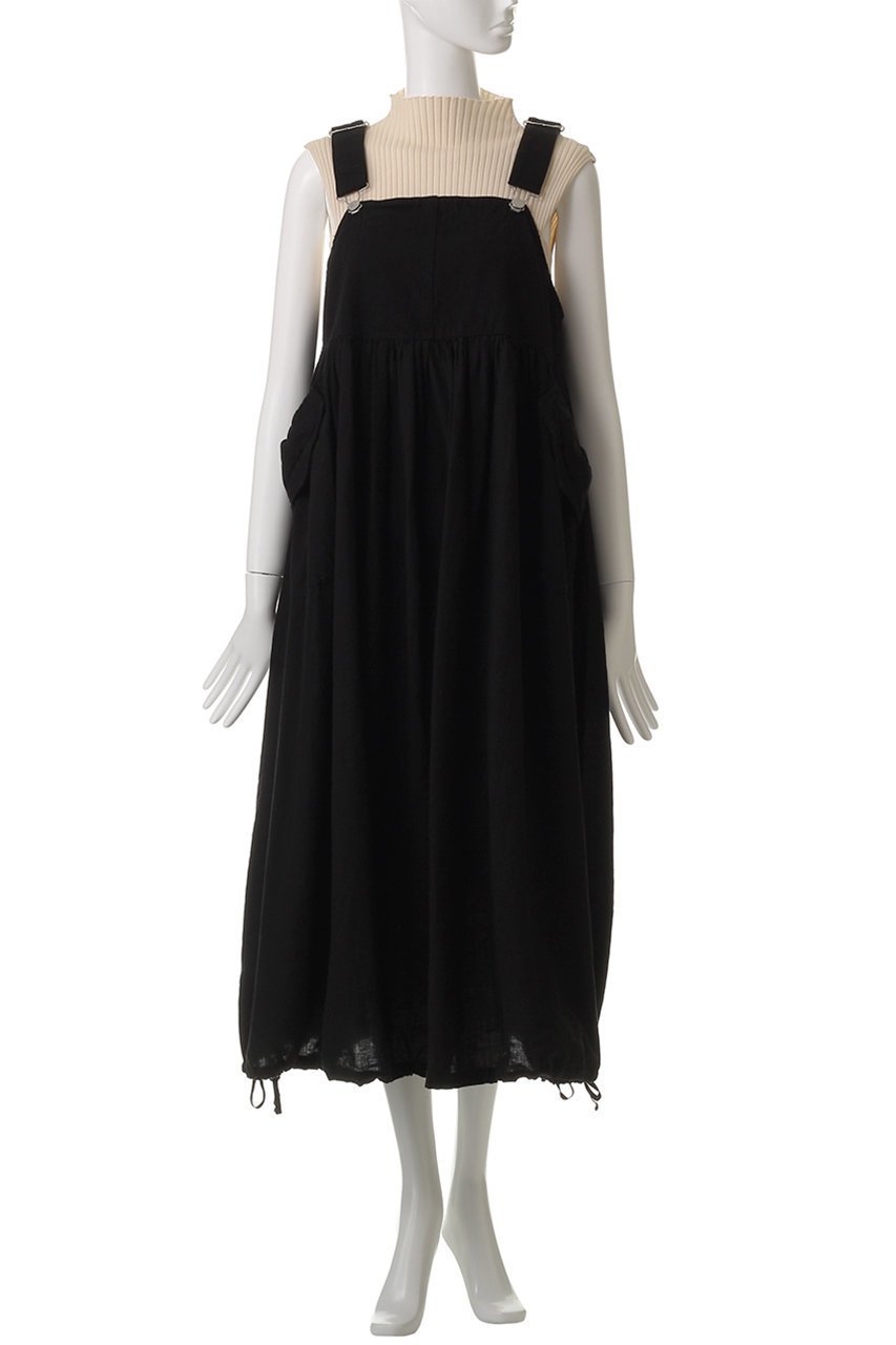 【ネストローブ/nest Robe】のアップサイクルリノ コットンリネンサロペットドレス 人気、トレンドファッション・服の通販 founy(ファニー) 　ファッション　Fashion　レディースファッション　WOMEN　ワンピース　Dress　ドレス　Party Dresses　チュニック　Tunic　サロペット　Salopette　カットソー　Cut And Sew　チュニック　Tunic　ドッキング　Docking　バルーン　Balloon　フェミニン　Feminine　フレア　Flare　ループ　Loop　ロング　Long　ワーク　Work　ヴィンテージ　Vintage　今季　This Season　ビジネス 仕事 通勤　Business　定番　Standard　NEW・新作・新着・新入荷　New Arrivals　other-6|ID: prp329100004519649 ipo3291000000031950152