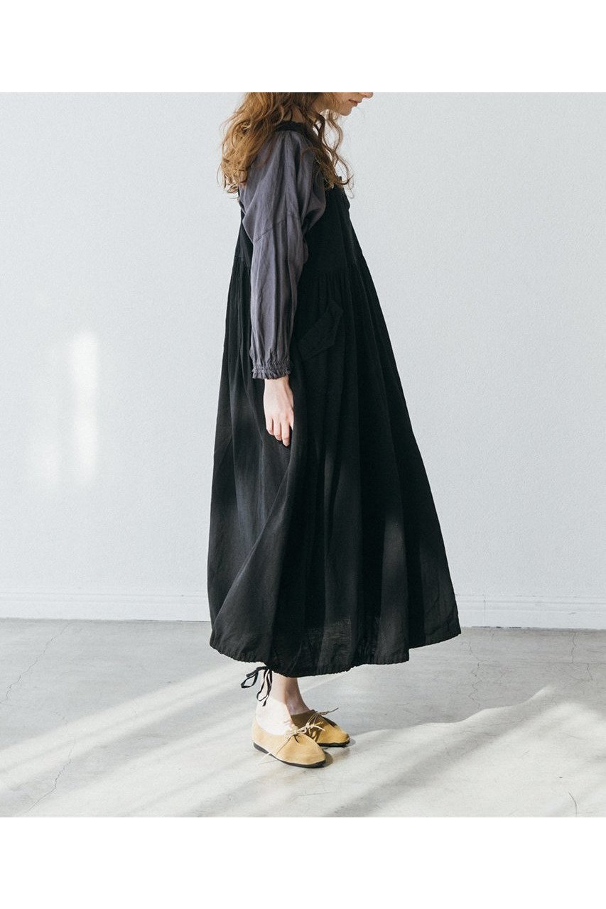 【ネストローブ/nest Robe】のアップサイクルリノ コットンリネンサロペットドレス 人気、トレンドファッション・服の通販 founy(ファニー) 　ファッション　Fashion　レディースファッション　WOMEN　ワンピース　Dress　ドレス　Party Dresses　チュニック　Tunic　サロペット　Salopette　カットソー　Cut And Sew　チュニック　Tunic　ドッキング　Docking　バルーン　Balloon　フェミニン　Feminine　フレア　Flare　ループ　Loop　ロング　Long　ワーク　Work　ヴィンテージ　Vintage　今季　This Season　ビジネス 仕事 通勤　Business　定番　Standard　NEW・新作・新着・新入荷　New Arrivals　other-8|ID: prp329100004519649 ipo3291000000031950154