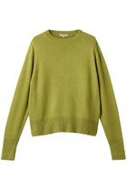 【ブラミンク/BLAMINK】のシルク7G ロングスリーブニット ライム|ID:prp329100004519654