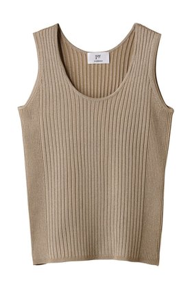 【プルミエ アロンディスモン/1er Arrondissement】 メタルライクリブタンク人気、トレンドファッション・服の通販 founy(ファニー) ファッション Fashion レディースファッション WOMEN トップス・カットソー Tops/Tshirt ニット Knit Tops プルオーバー Pullover タンク Tank デコルテ Decolletage ボトム Bottom NEW・新作・新着・新入荷 New Arrivals |ID:prp329100004519657