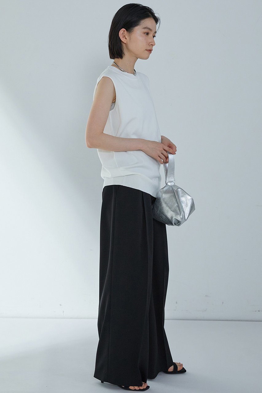 【プルミエ アロンディスモン/1er Arrondissement】のワンタックストレートワイドパンツ 人気、トレンドファッション・服の通販 founy(ファニー) 　ファッション　Fashion　レディースファッション　Ladies' Fashion Online　パンツ　Pants　シンプル　Simple　ストレート　Straight　スニーカー　Sneakers　ワイド　Wide　再入荷　Restock/Back In Stock/Re Arrival　other-8|ID: prp329100004519660 ipo3291000000032085866
