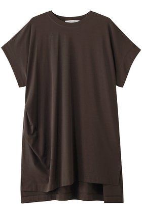 【プレインピープル/PLAIN PEOPLE】 ハイツイストフライスチュニック丈トップス人気、トレンドファッション・服の通販 founy(ファニー) ファッション Fashion レディースファッション WOMEN トップス・カットソー Tops/Tshirt シャツ/ブラウス Shirts/Blouses ロング / Tシャツ T-Shirts カットソー Cut and Sewn おすすめ Recommend ショート Short シンプル Simple スリーブ Sleeve バランス Balance ヘムライン Hemline ベーシック Basic エレガント 上品 Elegant 今季 This Season NEW・新作・新着・新入荷 New Arrivals |ID:prp329100004519666