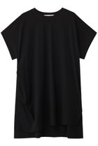 【プレインピープル/PLAIN PEOPLE】のハイツイストフライスチュニック丈トップス 人気、トレンドファッション・服の通販 founy(ファニー) ファッション Fashion レディースファッション WOMEN トップス・カットソー Tops/Tshirt シャツ/ブラウス Shirts/Blouses ロング / Tシャツ T-Shirts カットソー Cut and Sewn おすすめ Recommend ショート Short シンプル Simple スリーブ Sleeve バランス Balance ヘムライン Hemline ベーシック Basic エレガント 上品 Elegant 今季 This Season NEW・新作・新着・新入荷 New Arrivals thumbnail ブラック|ID: prp329100004519666 ipo3291000000031950270