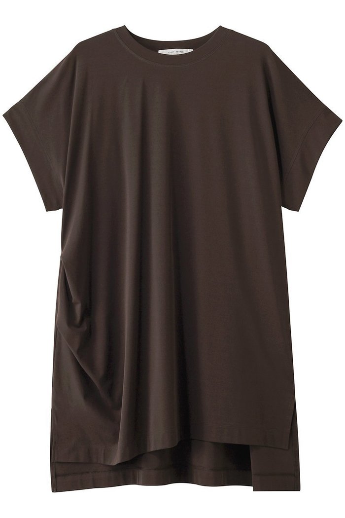 【プレインピープル/PLAIN PEOPLE】のハイツイストフライスチュニック丈トップス インテリア・キッズ・メンズ・レディースファッション・服の通販 founy(ファニー) https://founy.com/ ファッション Fashion レディースファッション Fashion for Women トップス・カットソー Cut & Sew Tops シャツ・ブラウス・オフィスカジュアル Elegant Blouses & Button-Ups ロングTシャツ・Tシャツ Longline T-Shirts & Tees カットソー・ベーシックTシャツ Cut-and-Sewn Tops / Stretch Tees & Basics おすすめ Recommended / Our Picks ショート Short, Short Length シンプル Simple, Minimal スリーブ Sleeve, Long Sleeve / Short Sleeve バランス Balance, Style Balance ヘムライン Hemline, Bottom Cut ベーシック Basic, Essential エレガント 上品 Elegant 今季 This Season, Current Season |ID: prp329100004519666 ipo3291000000032841305