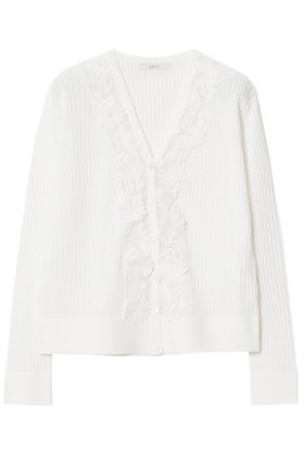 【アナイ/ANAYI】 フルールV8分袖カーディガン人気、トレンドファッション・服の通販 founy(ファニー) ファッション Fashion レディースファッション WOMEN トップス・カットソー Tops/Tshirt ニット Knit Tops カーディガン Cardigans おすすめ Recommend アイレット Eyelet カーディガン Cardigan コンパクト Compact チュール Tulle パターン Pattern レーシー Lacey 人気 Popularity 夏 Summer NEW・新作・新着・新入荷 New Arrivals 春 Spring |ID:prp329100004520317