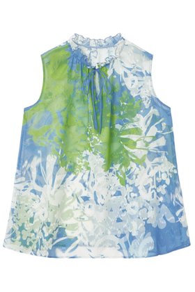 【アナイ/ANAYI】 シャドウフラワーギャザーブラウス人気、トレンドファッション・服の通販 founy(ファニー) ファッション Fashion レディースファッション WOMEN トップス・カットソー Tops/Tshirt キャミソール / ノースリーブ No Sleeves シャツ/ブラウス Shirts/Blouses ギャザー Gather シフォン Chiffon ジャカード Jacquard ノースリーブ No Sleeve バランス Balance フラワー Flower フリル Frills プリント Print 別注 Special Order NEW・新作・新着・新入荷 New Arrivals |ID:prp329100004520319