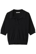 【アナイ/ANAYI】のコットンアセテートスキッパー衿プルオーバー ブラック|ID: prp329100004520321 ipo3291000000031960712