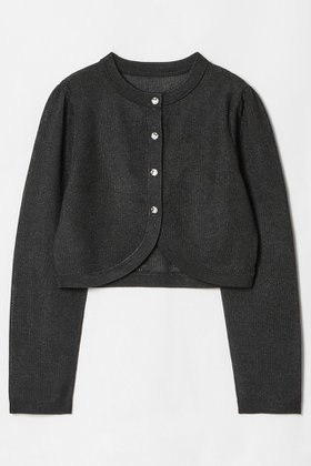 【アルアバイル/allureville】 【LOULOU WILLOUGHBY】ラメボレロ人気、トレンドファッション・服の通販 founy(ファニー) ファッション Fashion レディースファッション WOMEN トップス・カットソー Tops/Tshirt ニット Knit Tops カーディガン Cardigans インナー Inner カーディガン Cardigan ボレロ Bolero NEW・新作・新着・新入荷 New Arrivals |ID:prp329100004520322